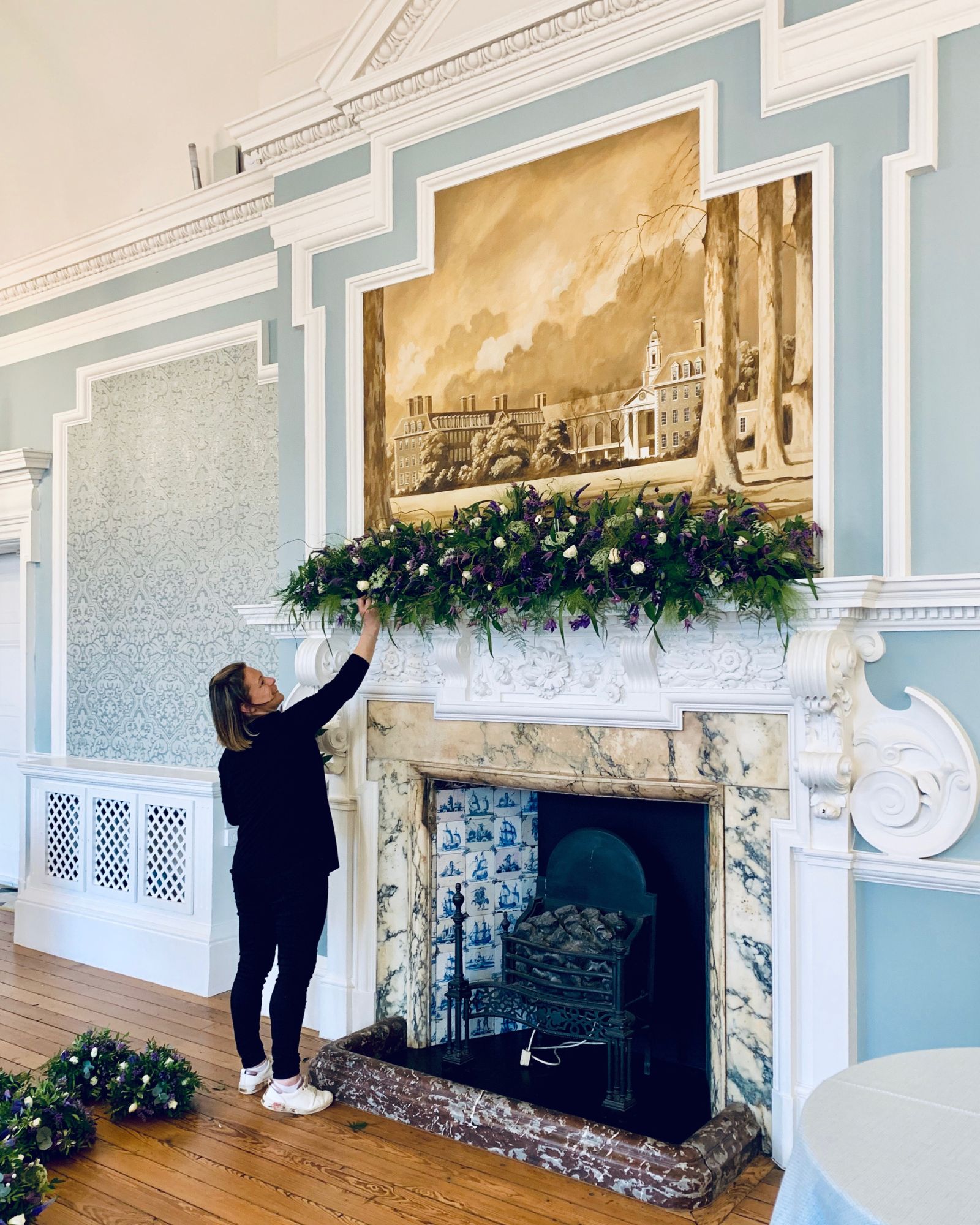 Gaynor — Bailey & Blossom wedding florist at Chelsea Old Town Hall, London