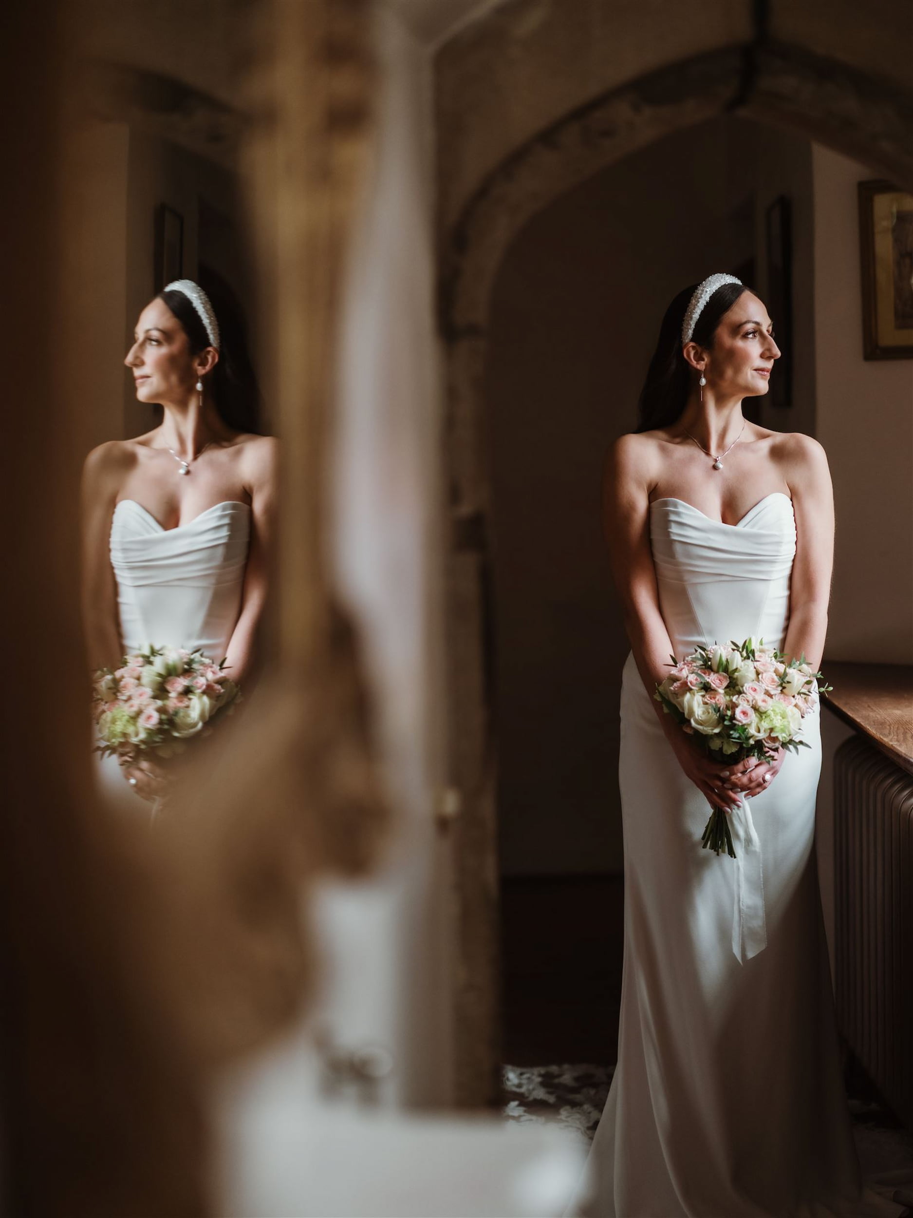 Bailey & Blossom wedding flowers at Allington Castle, Kent